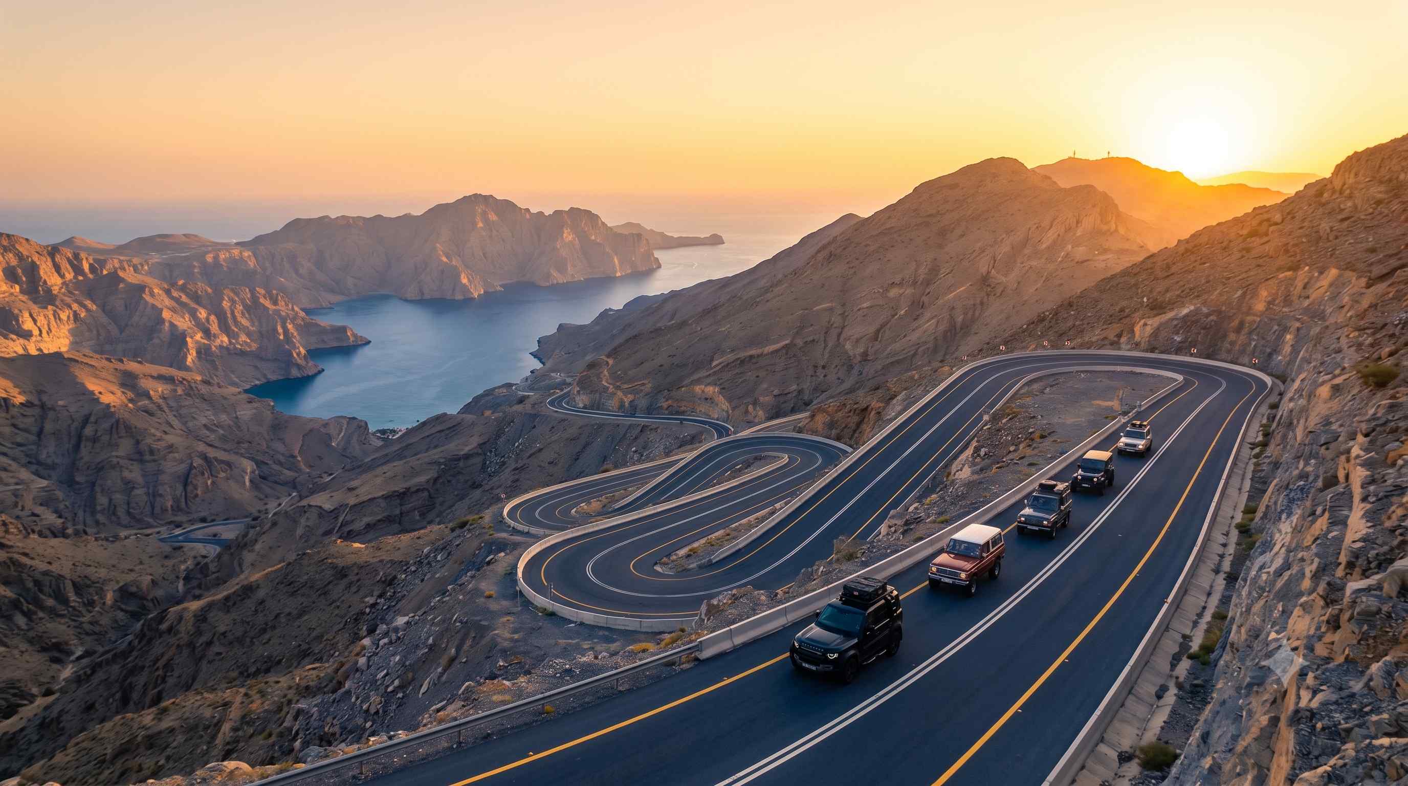 Jebel Jais to Khasab road trip
