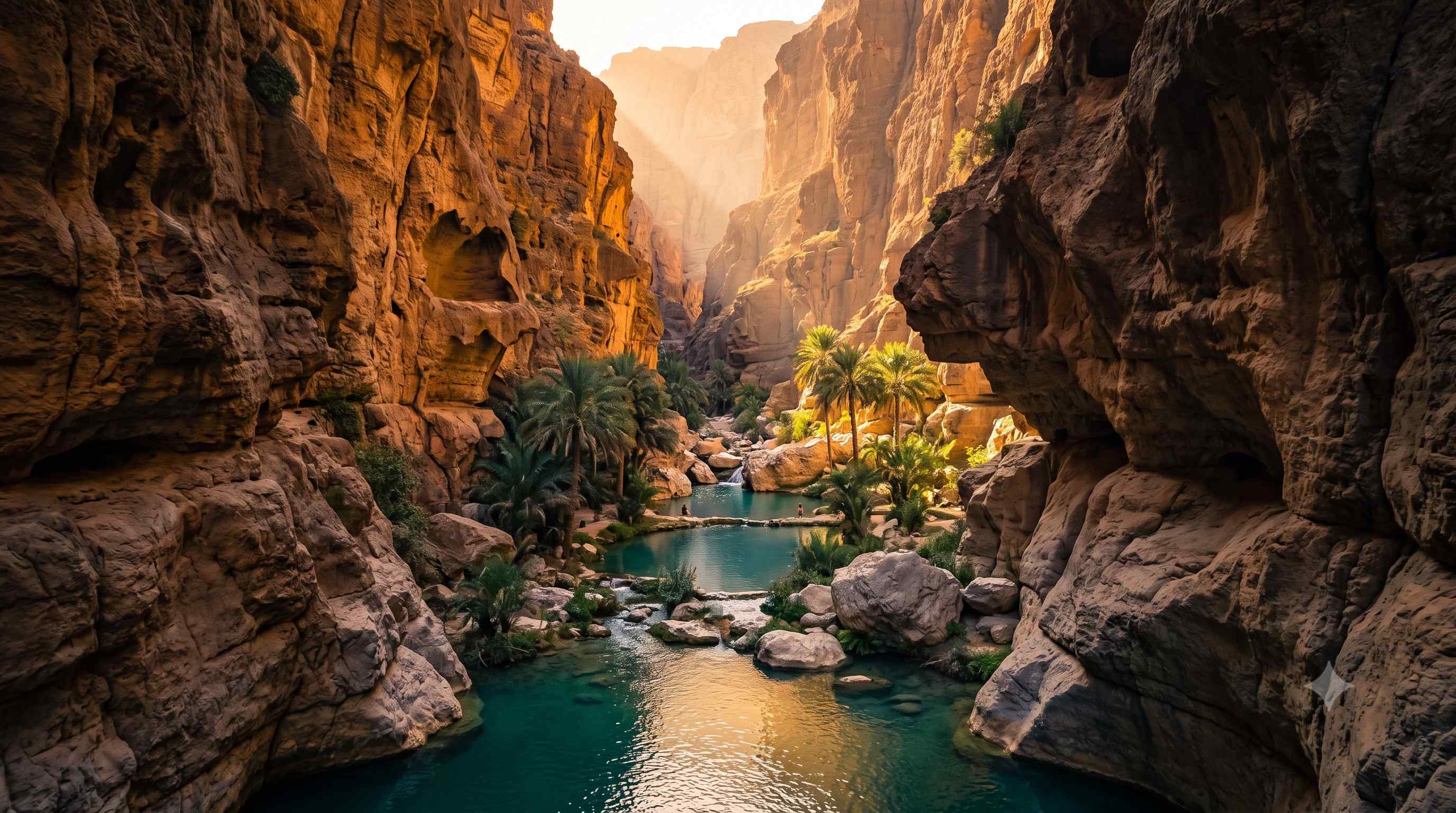 Wadi Shab with kids road trip